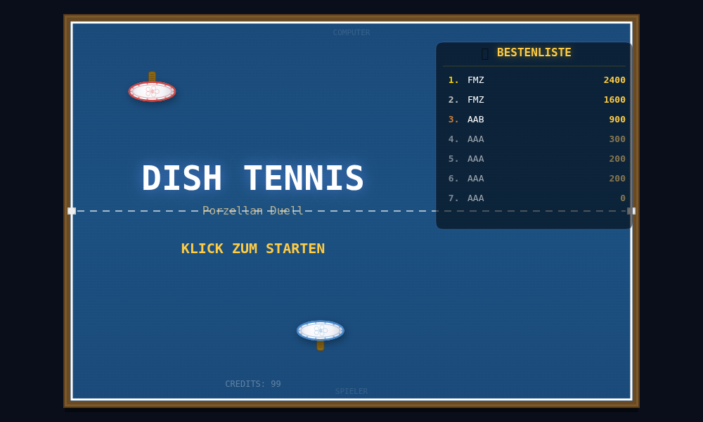 Dish Tennis